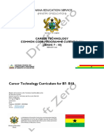 Ges New Jhs Syllabus Career Technology CCP Curriculum For b7 b10 Draft Zero