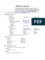 Alzheimer Disease Case Study