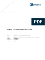 Electrical Documentation For Level Switch