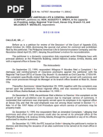 Petitioner Vs Vs Respondents: Second Division