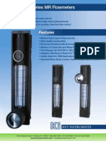 Series MR Flowmeters: Features