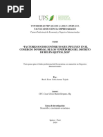 Tesis Sofia Armas Tejada - Factores Socioeconomicos