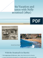 Biarritz Vacation and Romance With Nelly Boustead (1891) : Presented By: Mary Richelle C. Freires