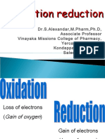 Oxidation Reduction