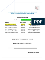 Estadistica Inferencial I - Recuperacion - Unidad - 3