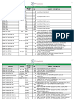 Product Group Product Code SRP Validity / Description: Smart Product List (As of September 2019)