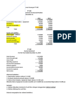 Minggu 9 - Statement of Cash Flows - Indirect Method and Free Cash Flow