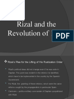 Rizal and The Revolution of 1896