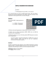 Horizontal Fragmentation Exercises