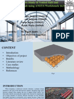 Comparitive Study of Voided Slab and Conventional Slab Using ANSYS Workbench 14.5