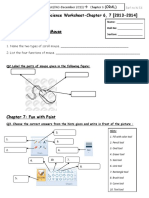 CBSE Class 2 Computers Practice Worksheet