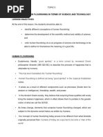 Module 5 The Human Person Flourishing in Terms of Science and Technology