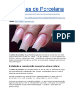 Unhas de Porcelana - Forgociline