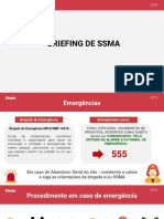 Briefing de Segurança - Emergência