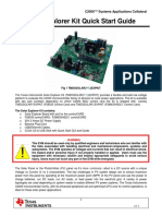 Solar Explorer Kit Quick Start Guide: C2000 ™ Systems Applications Collateral