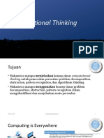 Computational Thinking: Tim Penyusun Materi Pengenalan Komputasi Institut Teknologi Bandung © 2019