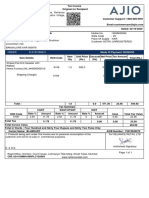 Order FL0181258412: Mode of Payment: NONCOD