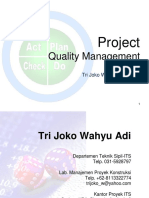 Quality MGMT in Construction