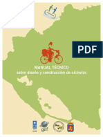 Manual Técnico de Diseño y Construcción de Ciclovías