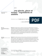 Crème Glacée, Glace Et Sorbet-Ingrédients Et Additifs TI