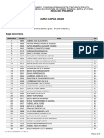 Resultado Preliminar Campus Campina Grande GpR4Isy