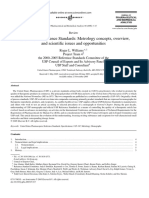 Official USP Reference Standards Metrology Concepts, Overview