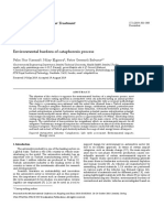 Environmental Burdens of Cataphoresis Process: Desalination and Water Treatment