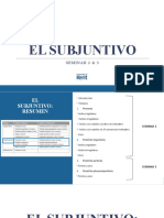 El Subjuntivo. Semianr 23