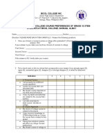 Bicol College Inc.: Indicators