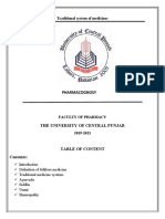 Traditional Systems of Medicines. F19 Finaldocx