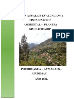 Plan Anual de Evaluacion y Fiscalizacion Ambiental 2021 Cotaruse