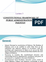 Lecture 3 Constitutional Frame Work of PA