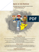 Pokemon 5e PHB Gen I - VII