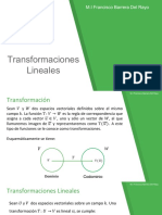 Transformaciones Lineales