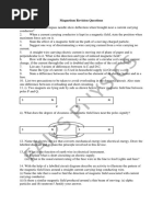 Magnetism Revision Questions FINAL