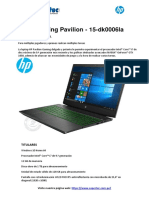 NB HP 15-Dk0006la Ci7-9750h 2