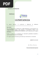 Acta de Charla de Seguridad y Constancia de Trabajo - Signed 2