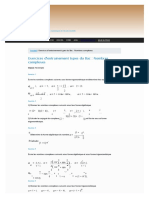 Exercices Dentrainement Types Du Bac Nombres Complexes Sunudaara