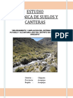 Estudio de Mecanica de Suelo y Canteras