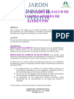 Estado de Salud de Los Manipuladores de Alimentos