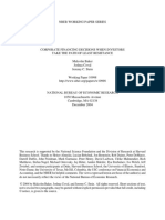 Baker Et Al 2007 Corporate Financing Decisions When Investors Take The Path of Least Resistance