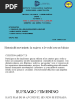 Actividad2 - Derecho Al Voto de La Mujer.