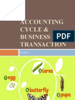 Accounting Cycle & Business Transaction: Fabm 2