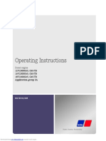 Operating Instructions: Diesel Engine 12V2000G65, G65-TB 16V2000G65, G65-TB 18V2000G65, G65-TB Application Group 3A