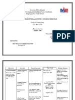 Enhancement Reading Program Schedule