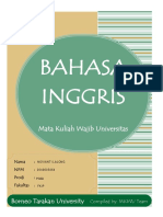 Bahasa Inggris: Mata Kuliah Wajib Universitas