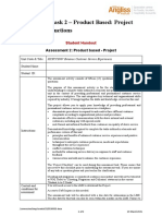 Assessment TasK - SITXCCS007 Product Based Project 2020 - v1