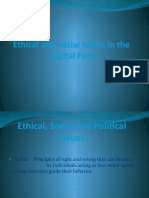 Ethical and Social Issues in The