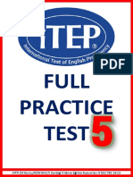 Itep Test 5