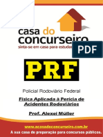 Apostila PRF Policial Rodoviario Federal Fisica Aplicada A Pericia de Acidentes Rodoviarios Alexei Muller